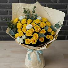 Букет цветов из:  Розы #REPLACE_PRED# Кременках