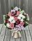 Букет цветов из: Альстромерии, Гвоздики, Розы и Хризантемы в Кременках