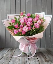 Букет Розовый кустик в Кременках