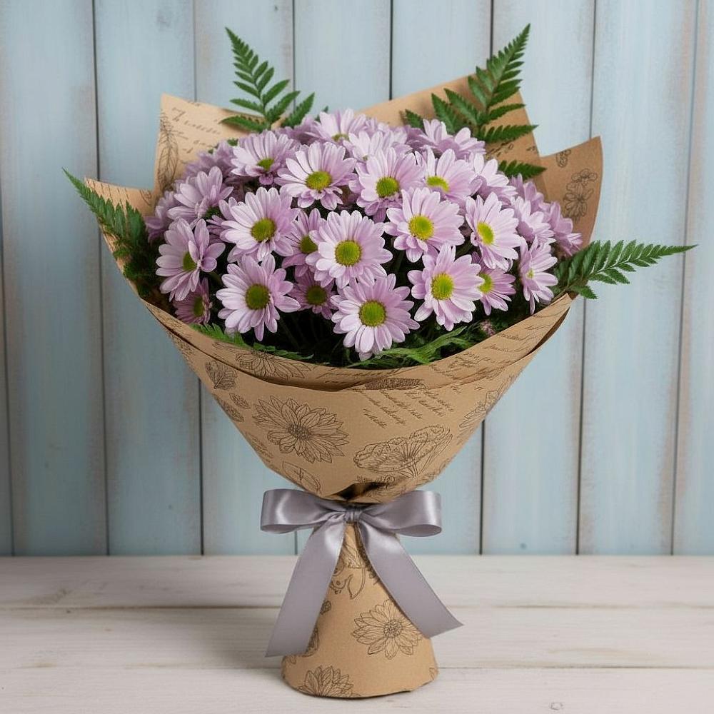 Букет цветов из: Хризантемы в Кременках
