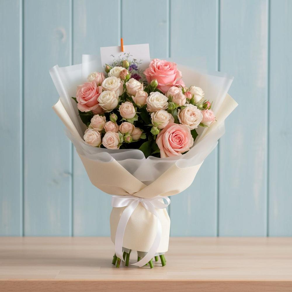 Букет цветов из: Розы в Кременках