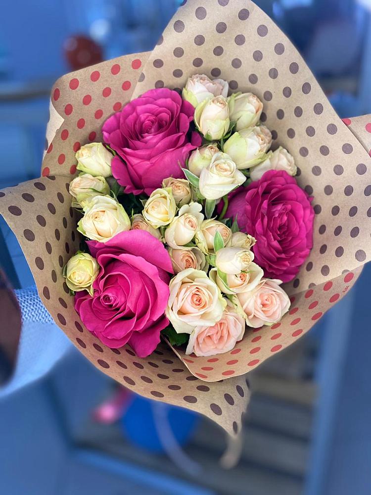 Букет цветов из: Розы в Кременках