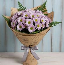 Букет цветов из:  Хризантемы #REPLACE_PRED# Кременках