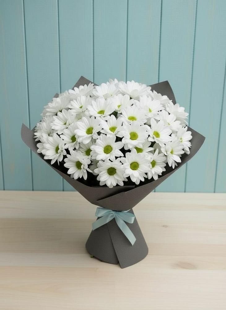 Букет цветов из: Хризантемы в Кременках