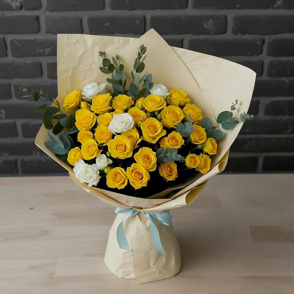 Букет цветов из: Розы в Кременках