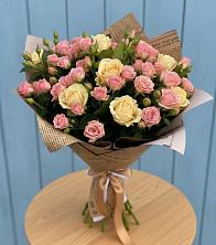 Букет цветов из:  Розы в Кременках