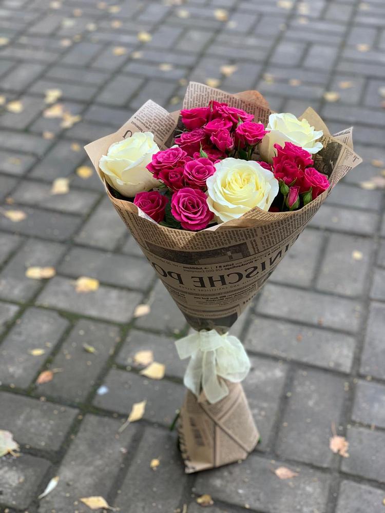 Букет цветов из: Розы в Кременках