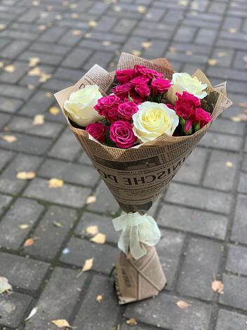 Букет цветов из: Розы в Кременках