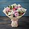 Букет цветов из: Хризантемы, Альстромерии и Розы в Кременках